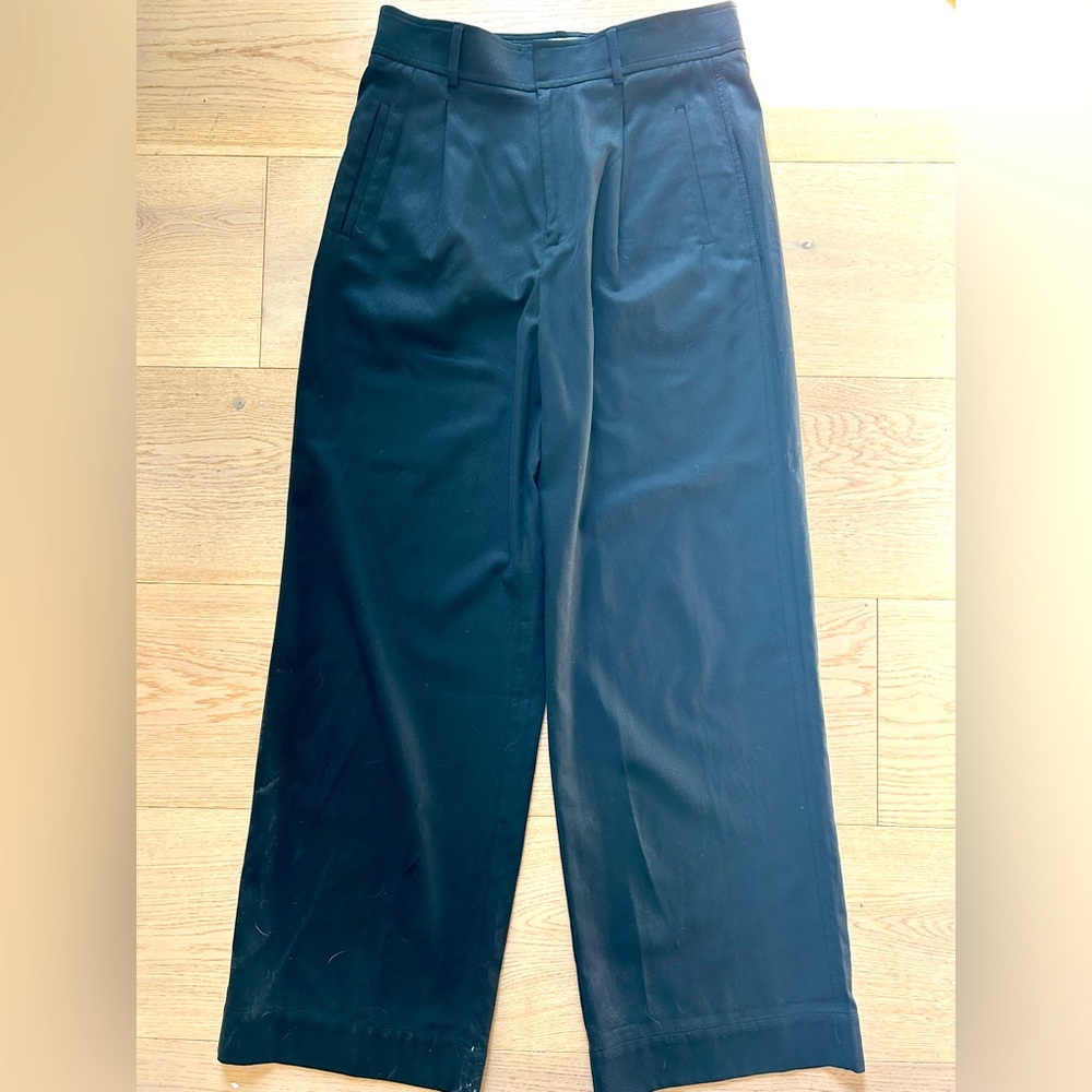 New without tags, Everlane high waisted pleated trousers